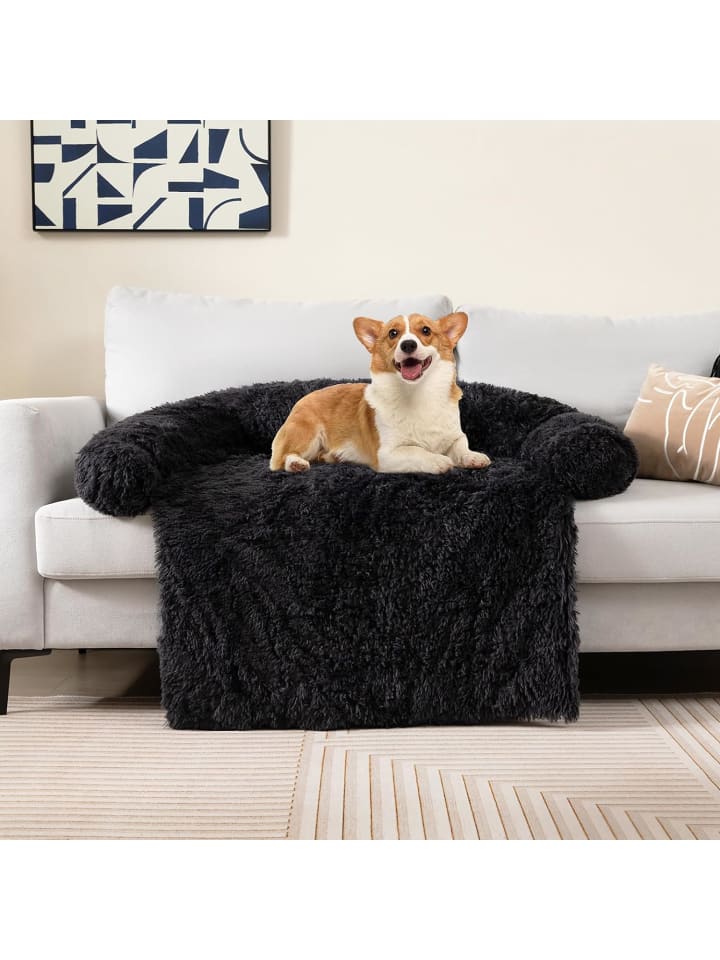 COSTWAY Hundebett 101x89x16cm in Schwarz günstig kaufen onesize