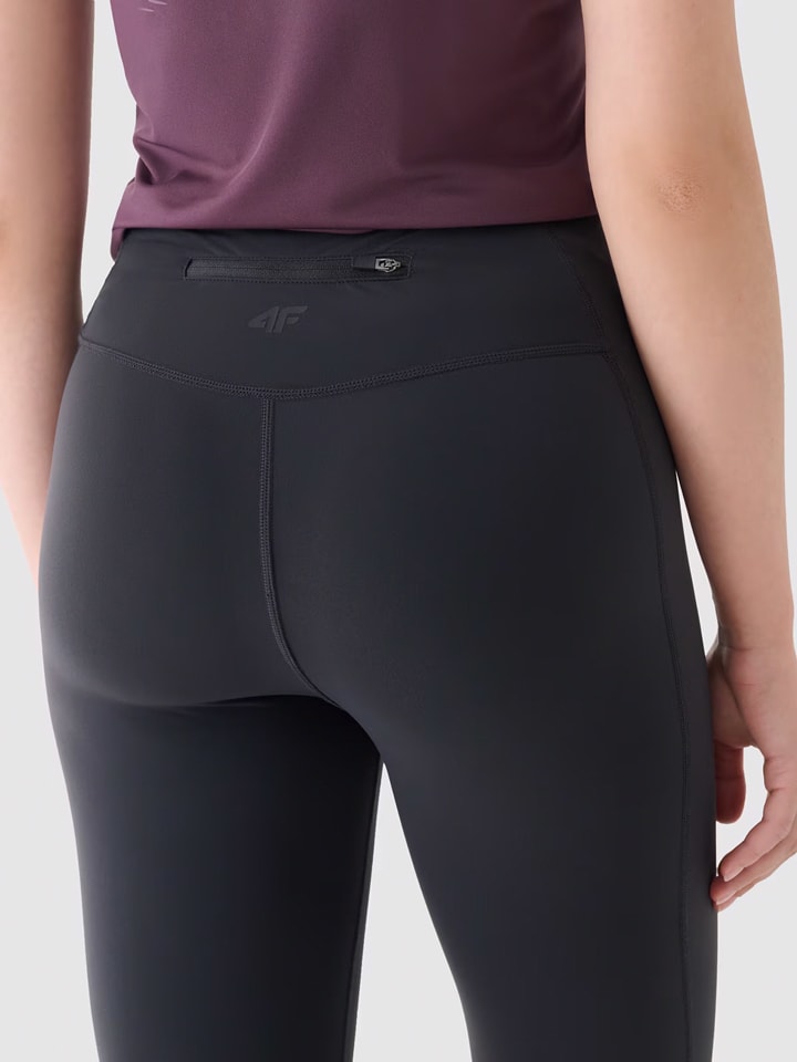 4F Trainingsleggings in Schwarz günstig kaufen