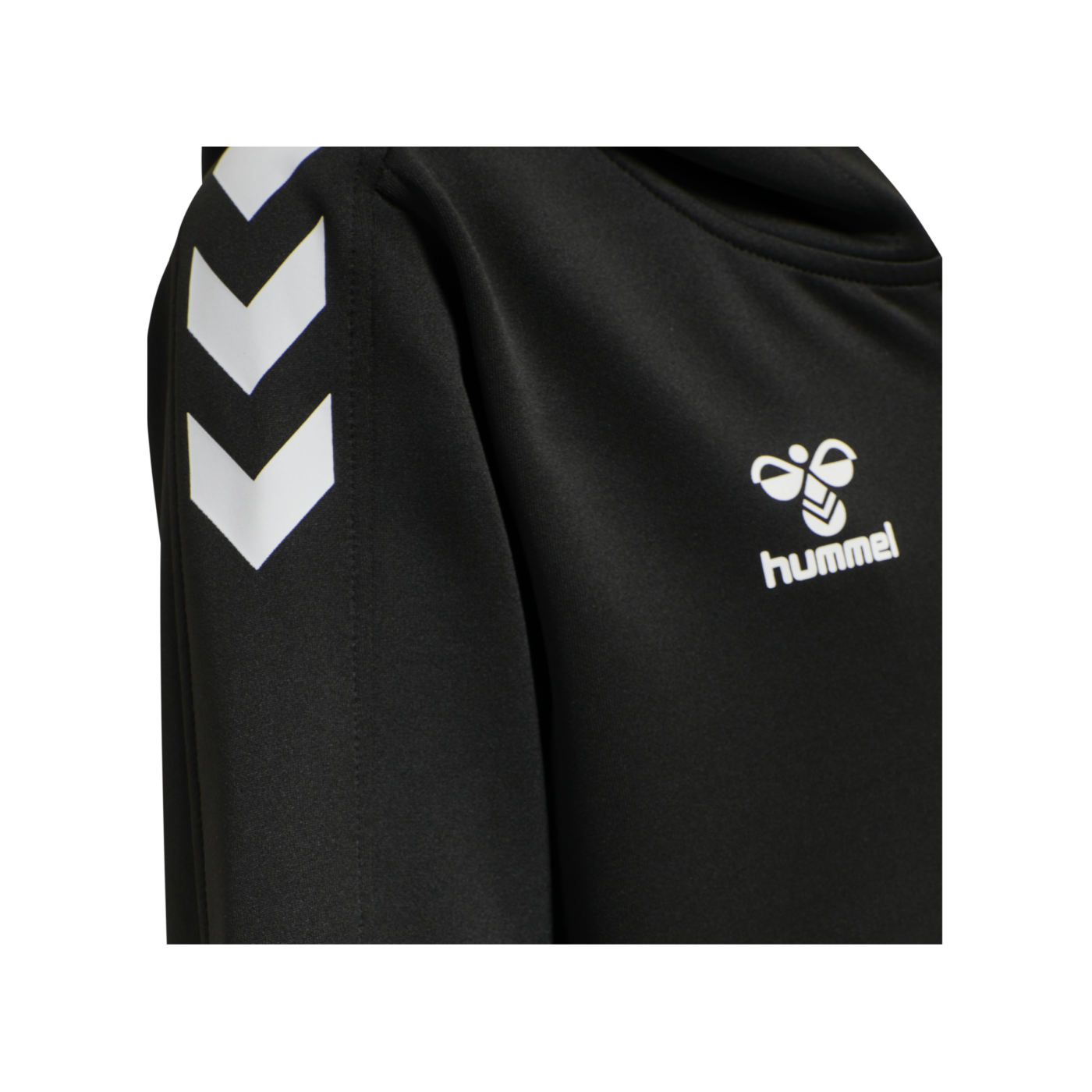 Hummel hmlCORE XK Kapuzenjacke Kids Schwarz F2001