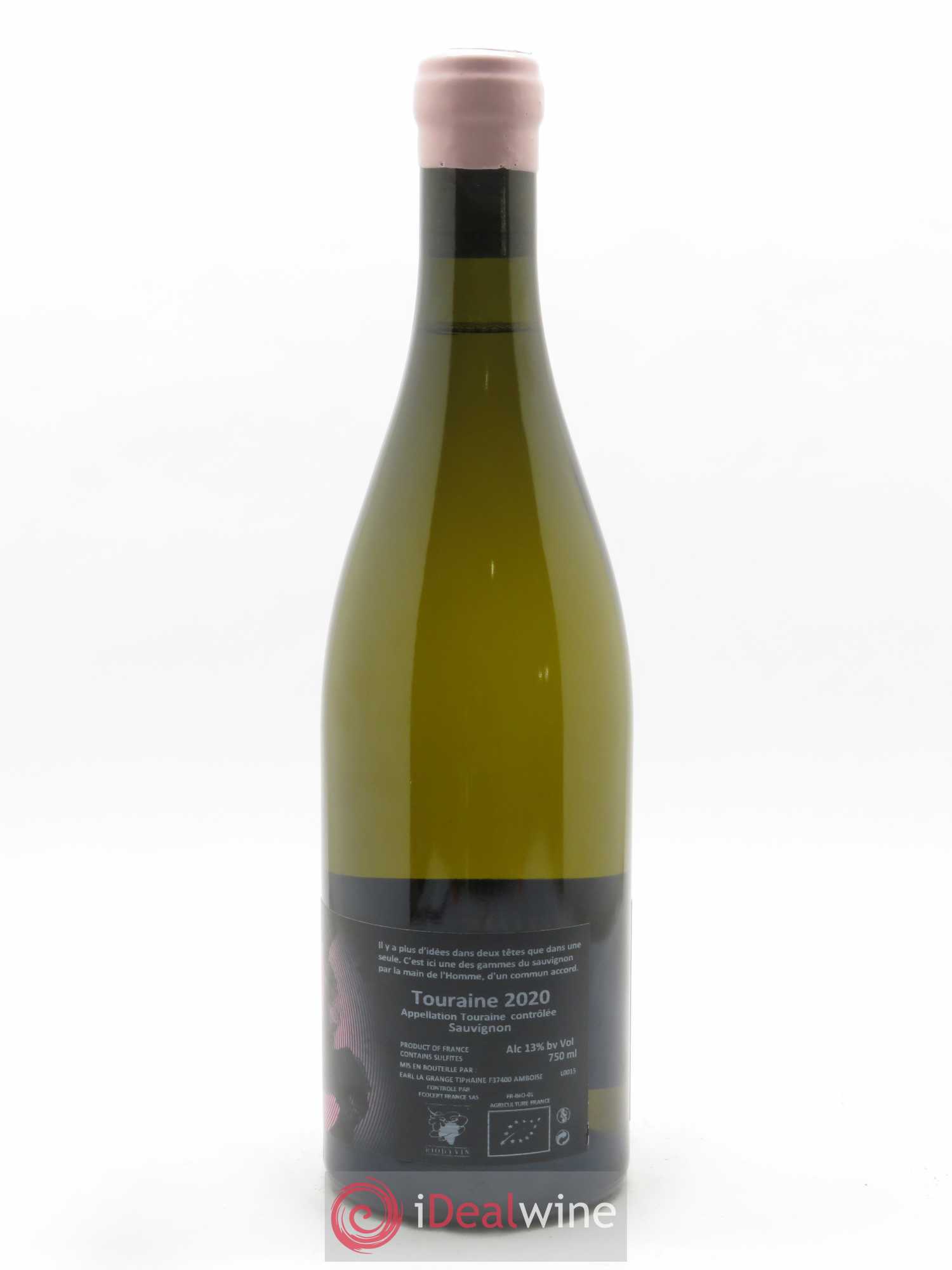 Touraine Quatre Mains La Grange Tiphaine  2020 - Lot de 1 Bouteille