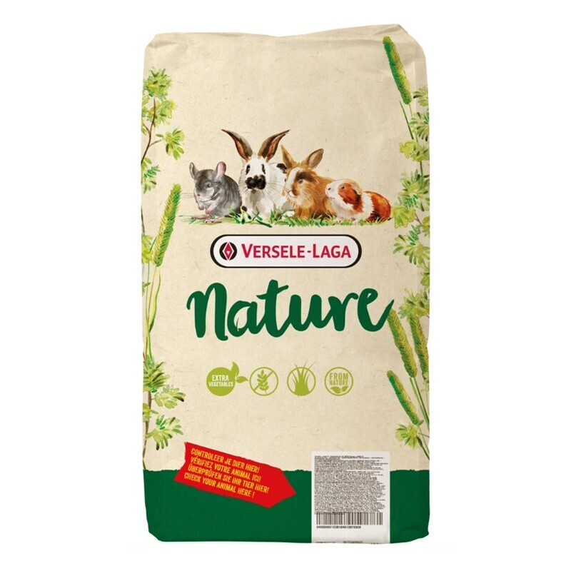 Versele-Laga Hauptfutter Versele-Laga Cuni Nature Fibrefood für Kaninchen 8 kg