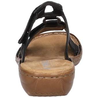 Rieker Pantolette in schwarz