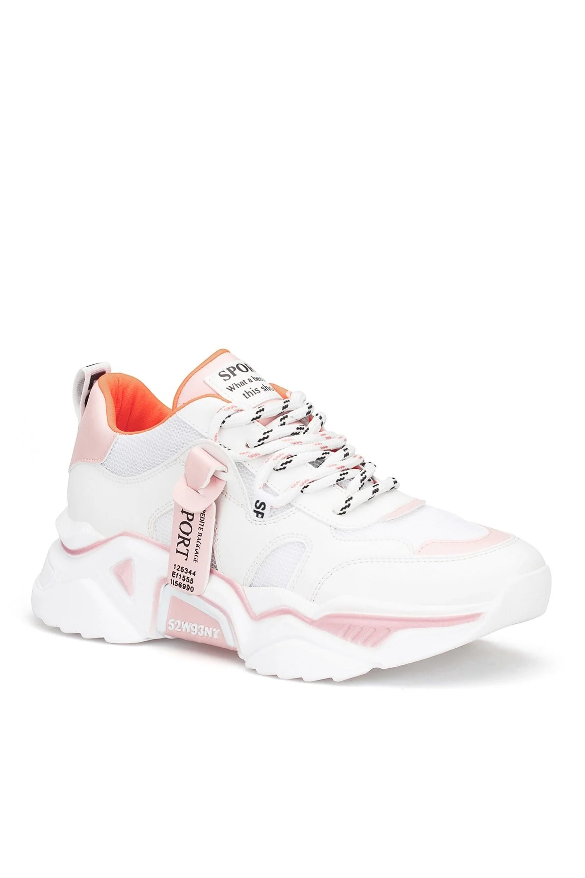DARK SEER  Weißer Powder-Sneaker für Damen