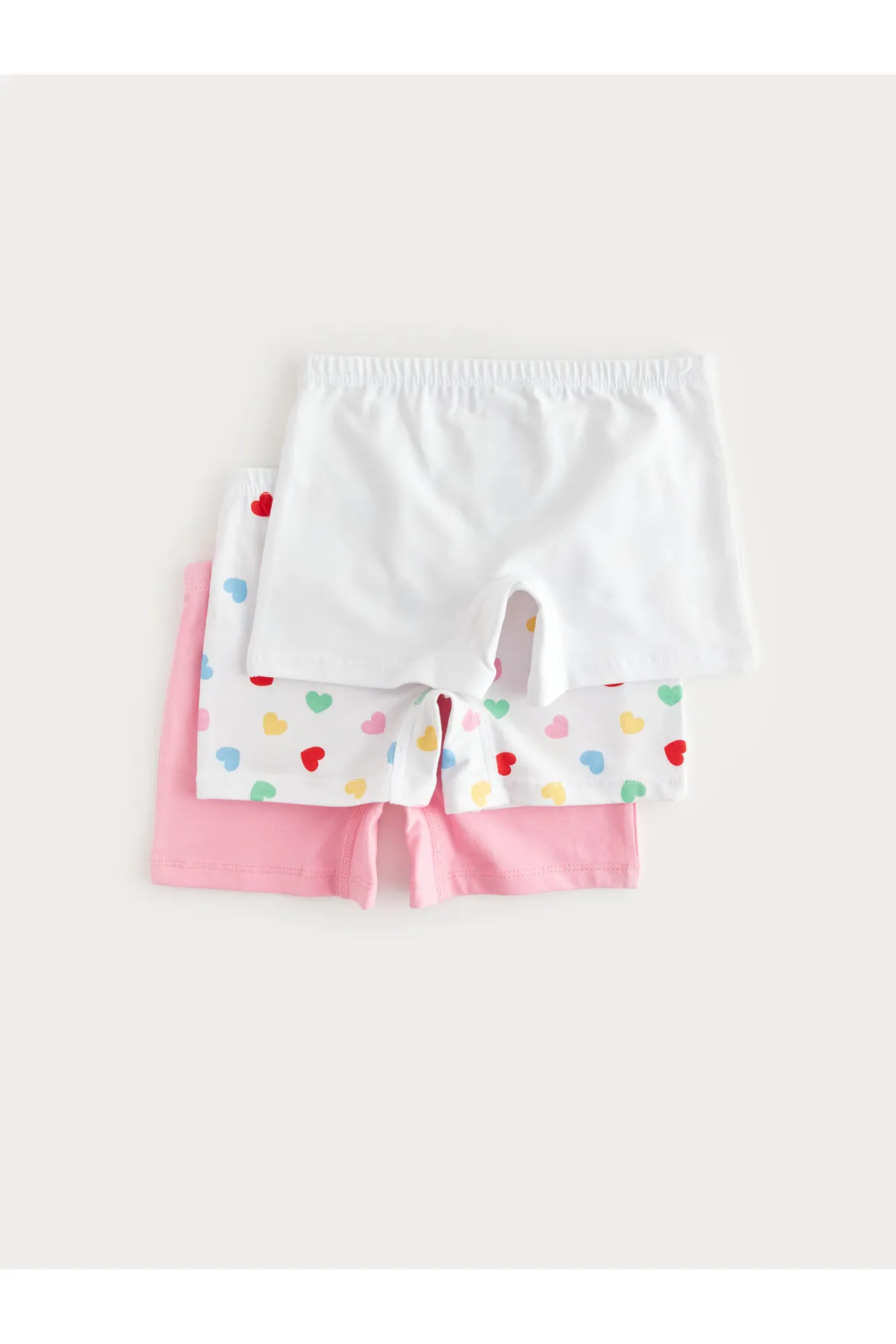 LC Waikiki  Bedrucktes Baumwoll-Boxerset für Mädchen im 3er-Set