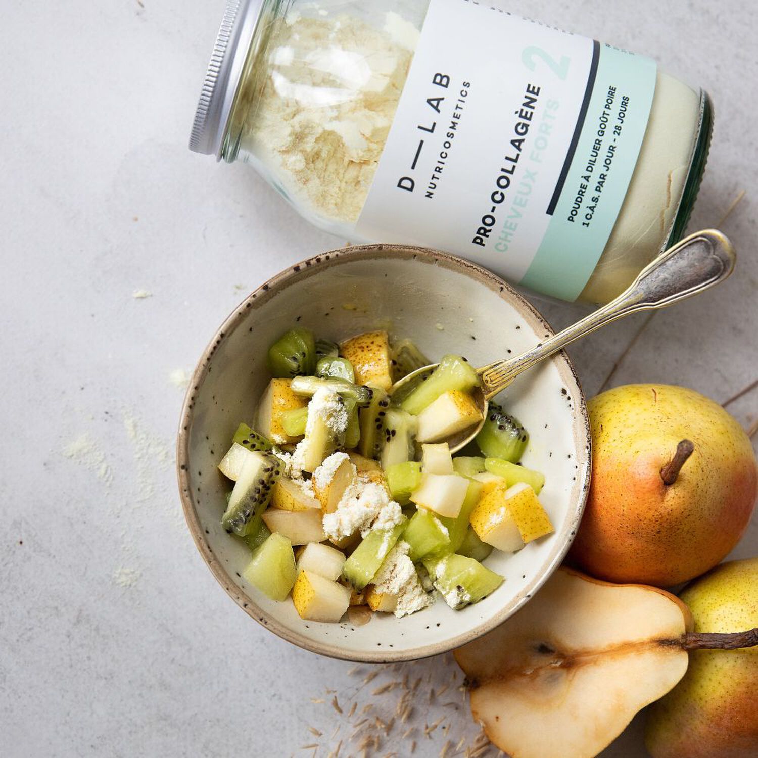 d-lab nutricosmetics Pro-Collagène Complément Alimentaire - Cheveux Forts 1 Mois