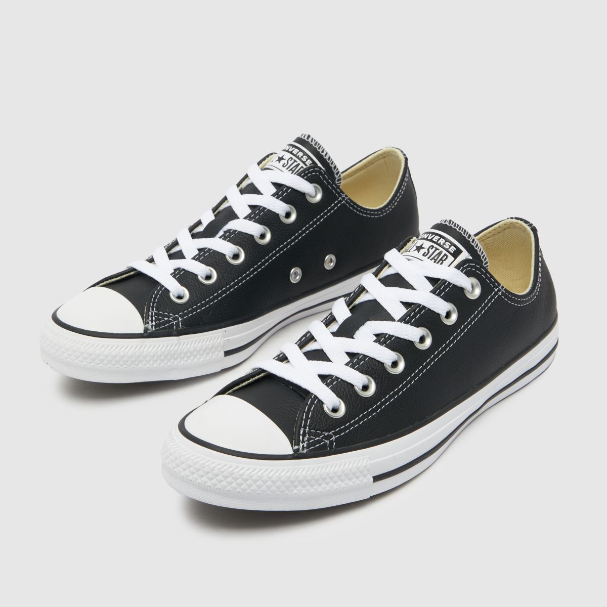 Converse All Star Ox cipők fekete-fehér színben