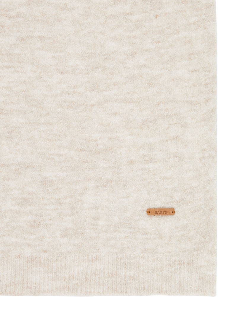 Schal mit Logo Modell 'Witzia' in offwhite
