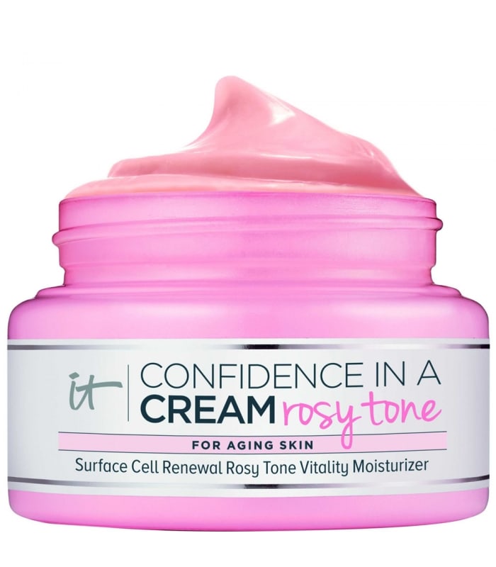 IT COSMETICS-CONFIDENCE IN A CREAM ROSY TONE-Crème Hydratante Vitalité Teint Rosé Rénovateur de Peau