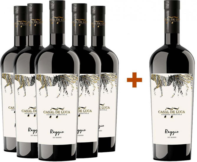 5+1 Paket Raggio Rosso Lazio IGP - Azienda Agricola Casal De Luca