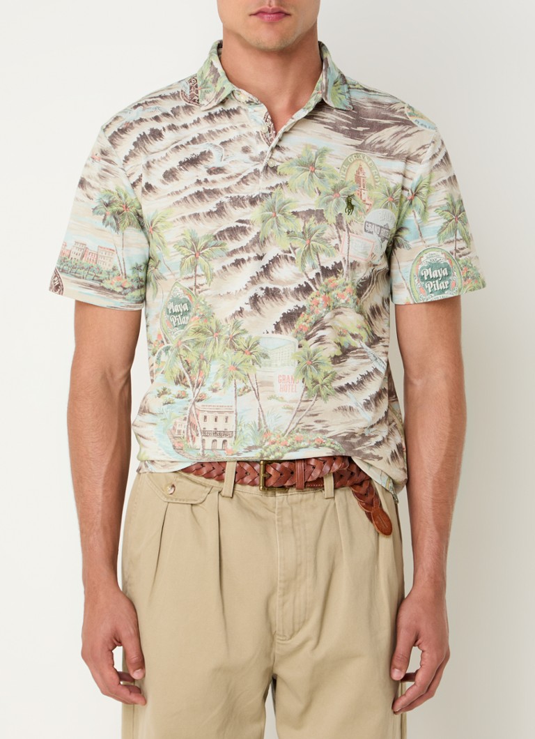 Croială slim fit personalizată Polo Ralph Lauren cu imprimeu