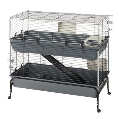 Ferplast Kaninchenkäfig Vital 120 2-stöckig