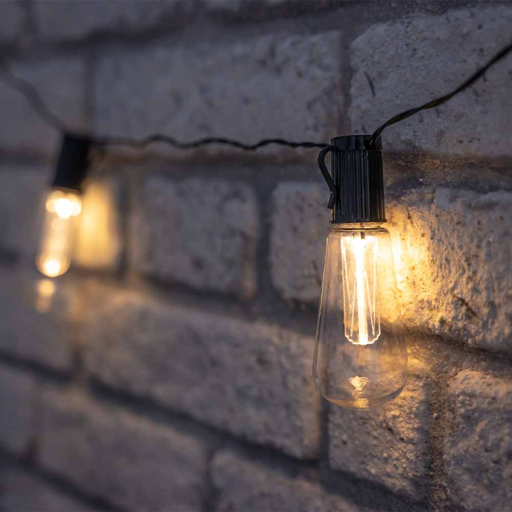 IC Gardenworld LED Solar Lichterkette 10er