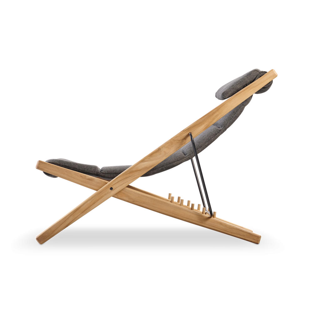Chill Dept Beaver Creek Charcoal Outdoor Loungestuhl