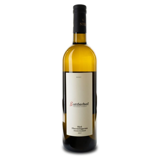 Sattlerhof Ried Pfarrweingarten Grauburgunder Grosse Stk-Lage 2017 BIO