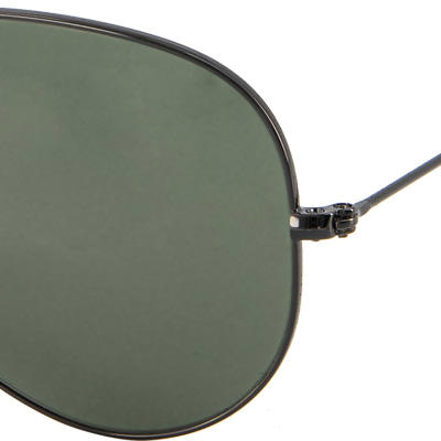Ray Ban, Sonnenbrille, Aviator, Metall, schwarz
