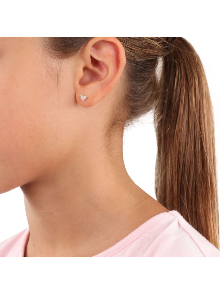 Prinzessin Lillifee Ohrstecker Silber 925, rhodiniert in Rosa günstig kaufen onesize