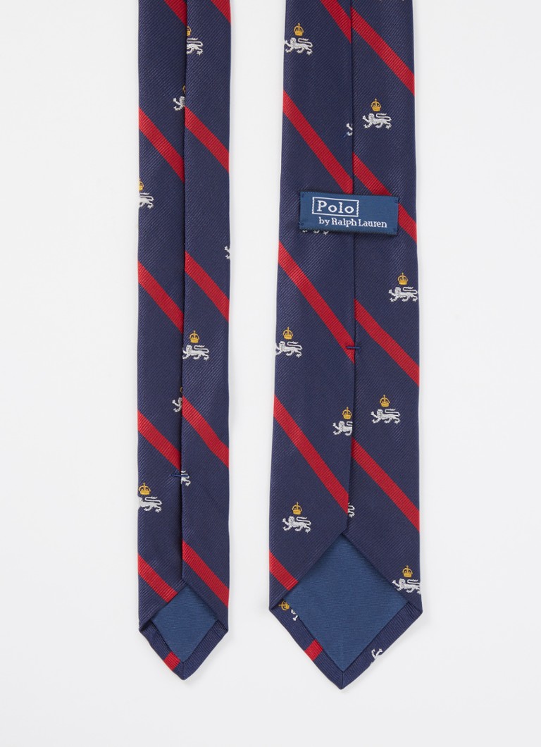 Gravata de seda estampada Ralph Lauren