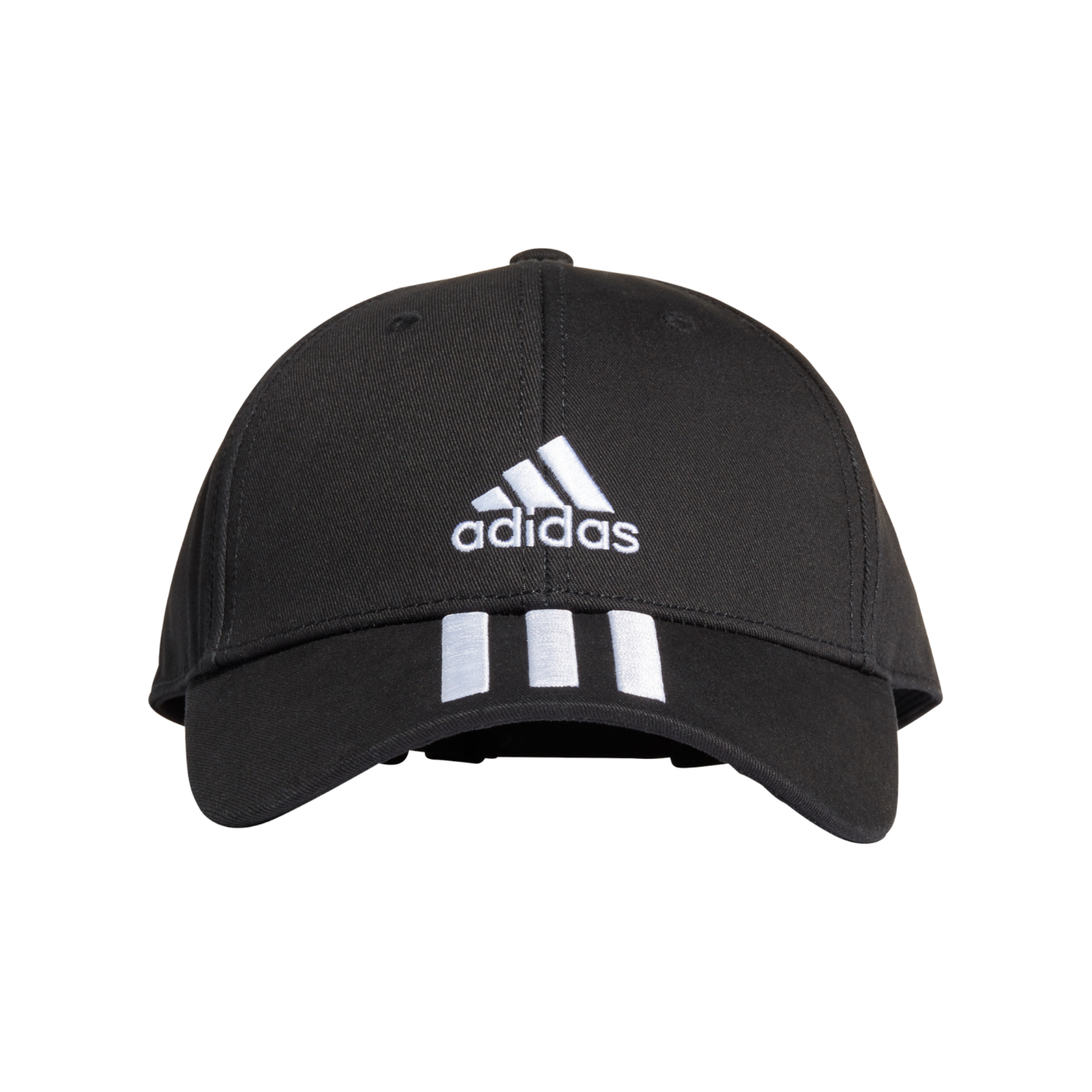 adidas 3S Baseball Cap Schwarz Weiss