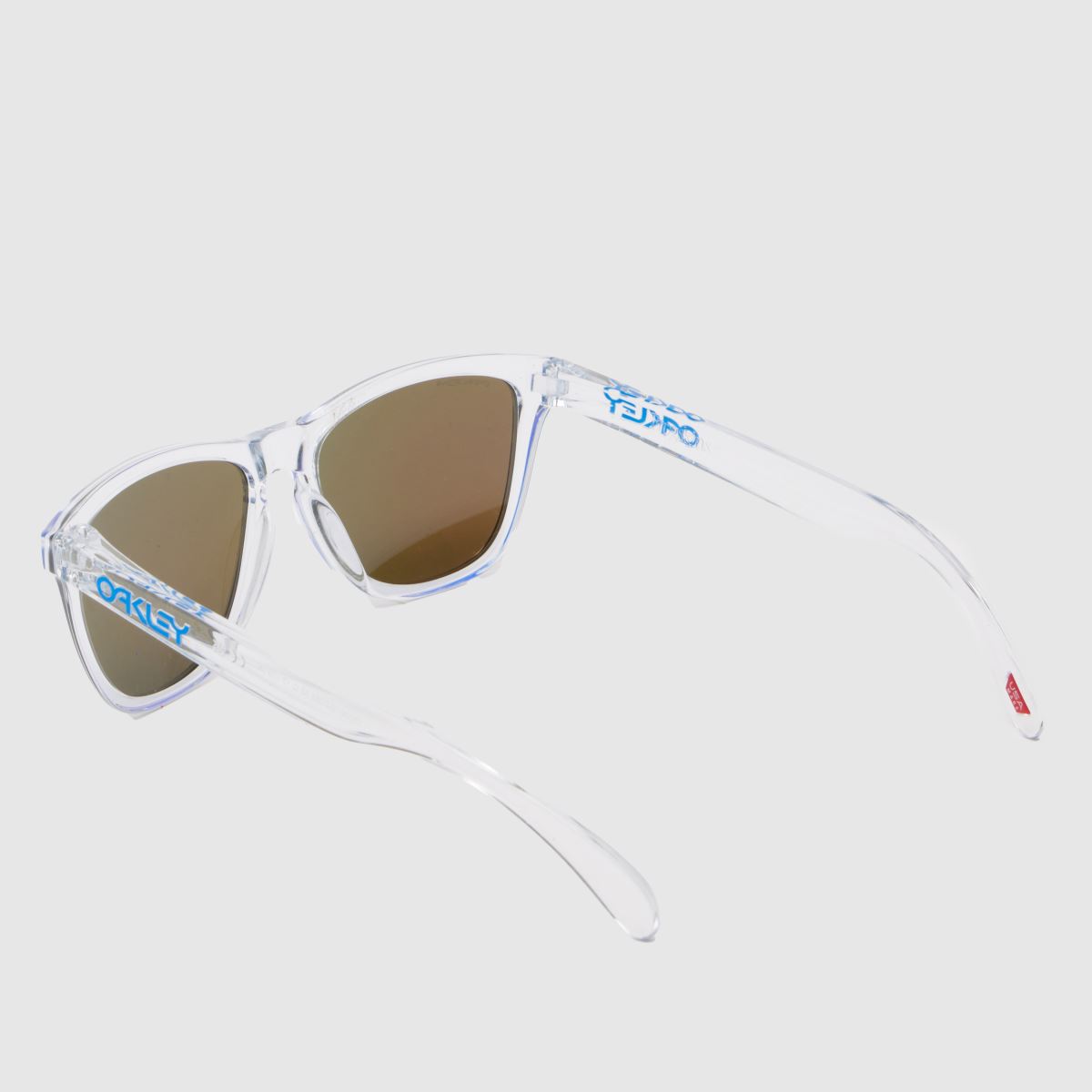 Oakley solglasögon med genomskinliga frogskinsmönster