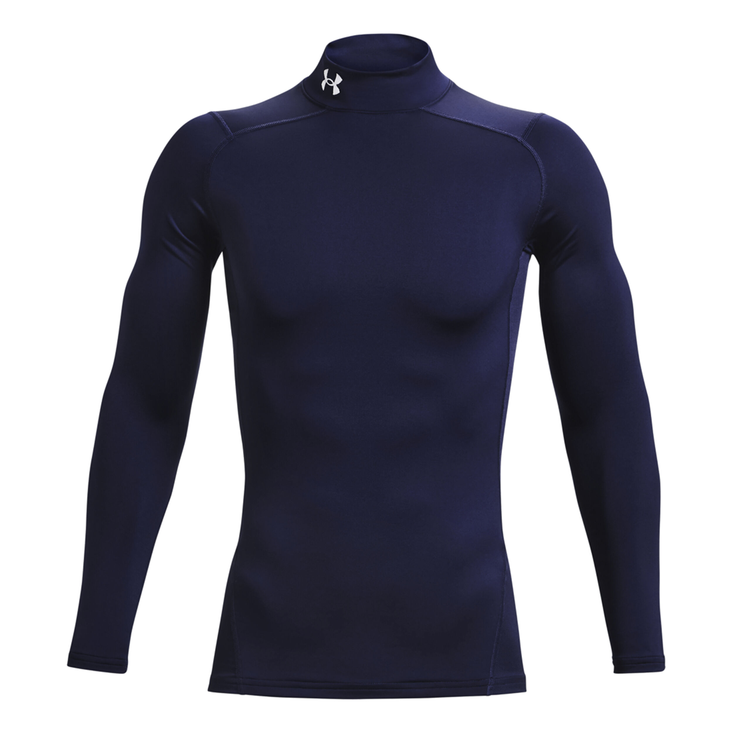 Coldgear Comp Mock Longsleeve Herren - Dunkelblau