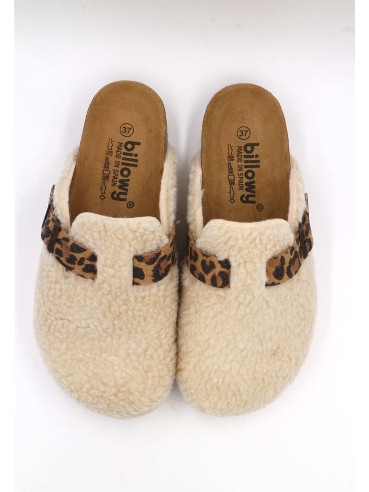 billowy Pantoletten HOME FANTASY in beige günstig kaufen 33