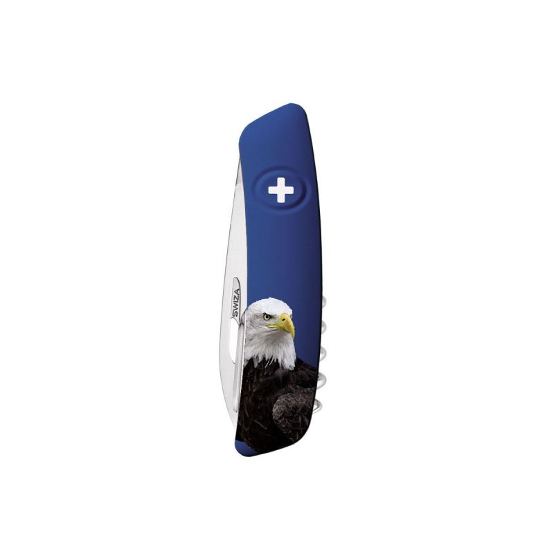 Swiza TT03 Tick Tool Wildlife Eagle Dark Blue, Schweizer Taschenmesser made in Swiss