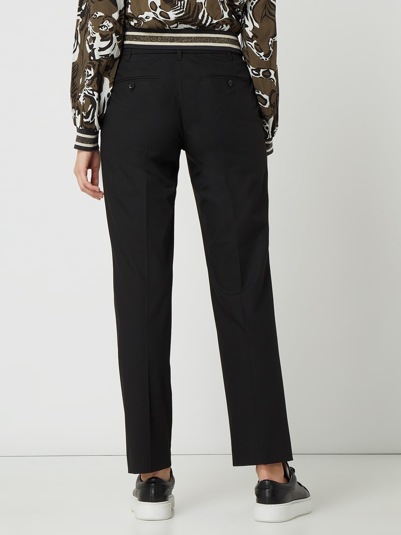Stoffhose mit Stretch-Anteil Modell 'Cihomme' in schwarz