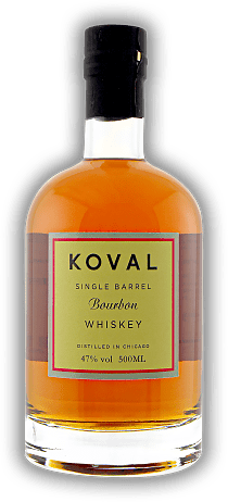 Koval Single Barrel Bourbon Whiskey Koval Single Barrel Bourbon Whiskey  0,5	 Liter - Vol 47%