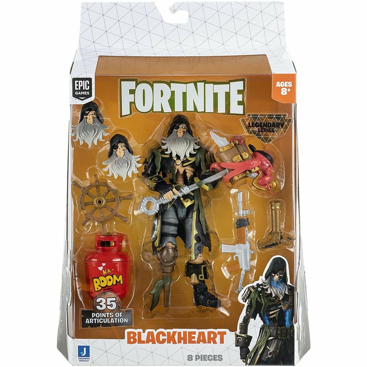 Jazwares Actionfigur Jazwares FNT0737 - Fortnite - Legendary Series - Actionfigur, Schwarzherz (Blackheart)