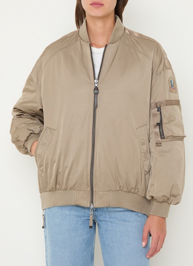 Giacca bomber trapuntata reversibile Parajumpers con imbottitura in piuma