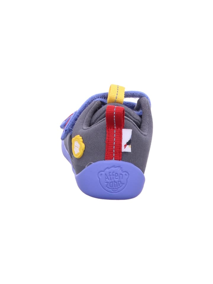 Affenzahn Jungen- Halbschuhe Halbschuh Baumwolle Lucky  Tukan in Grau günstig kaufen