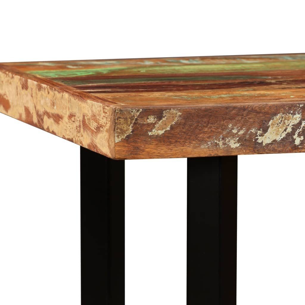 möbelando Stehtisch 295480 (LxBxH: 120x60x107 cm), aus Massivholz in recycle Optik