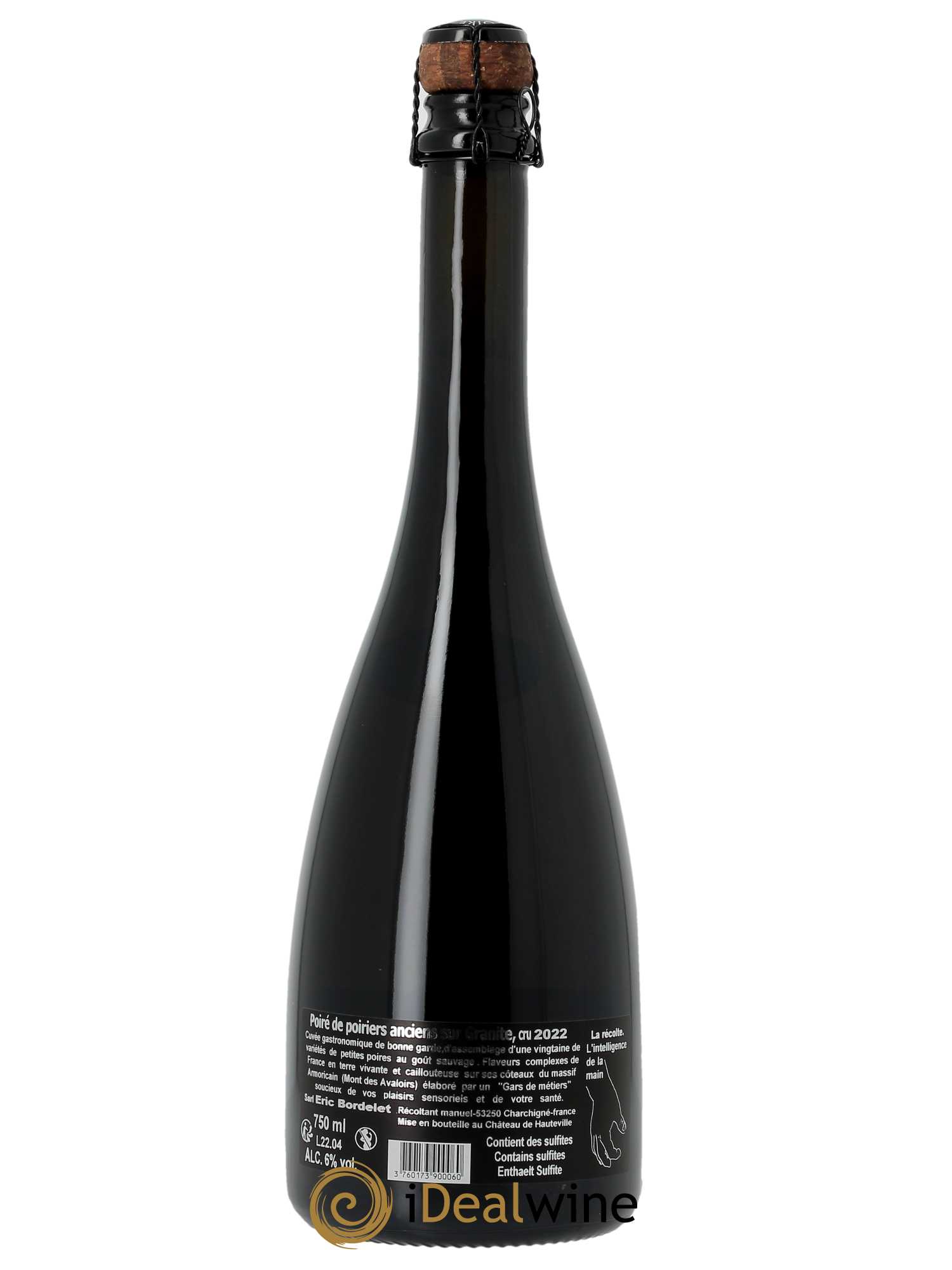 Mayenne Poiré Granit Eric Bordelet  2022 - Lot de 1 Bouteille