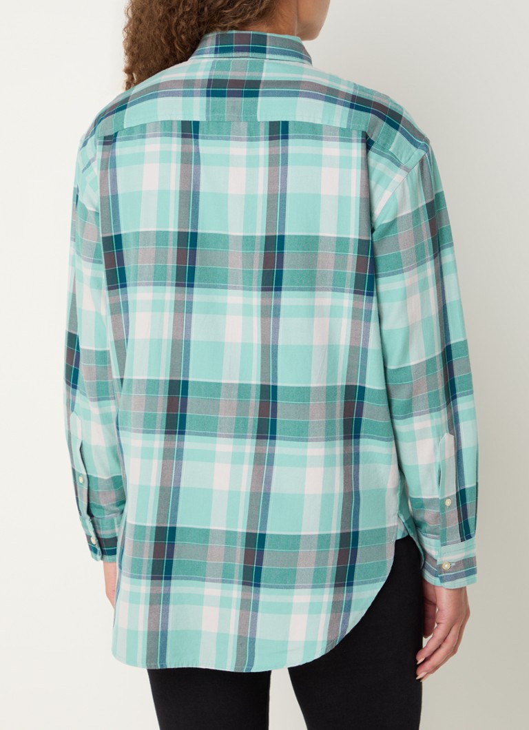 Ralph Lauren  Blouse met ruitdessin