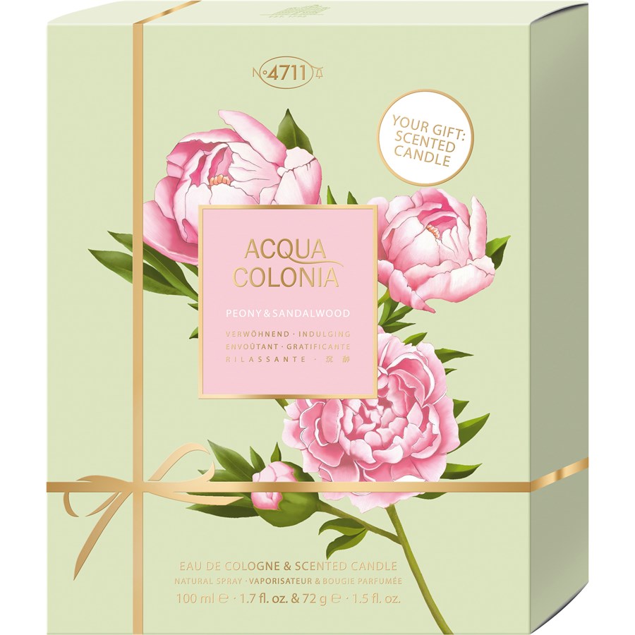 Peony & Sandalwood Geschenkset von 4711 Acqua Colonia