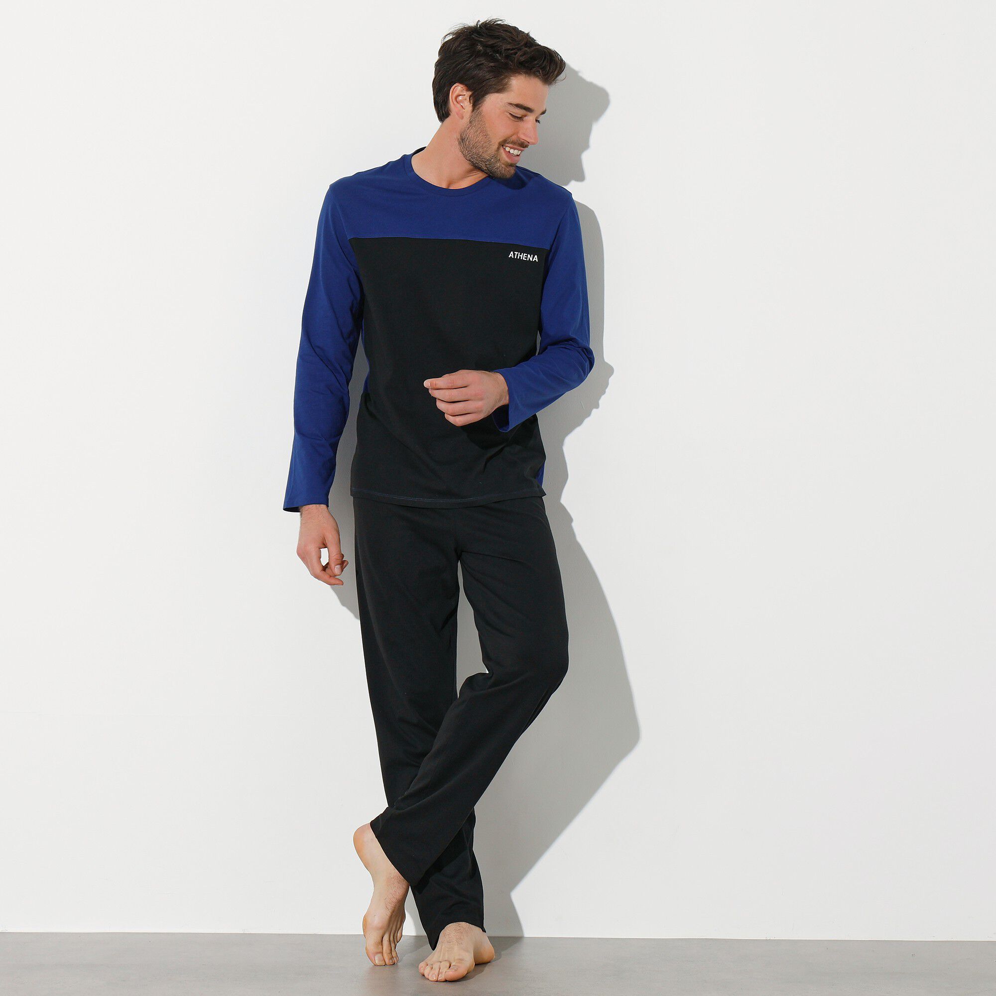 Pyjama long manches longues Ecopack Athena