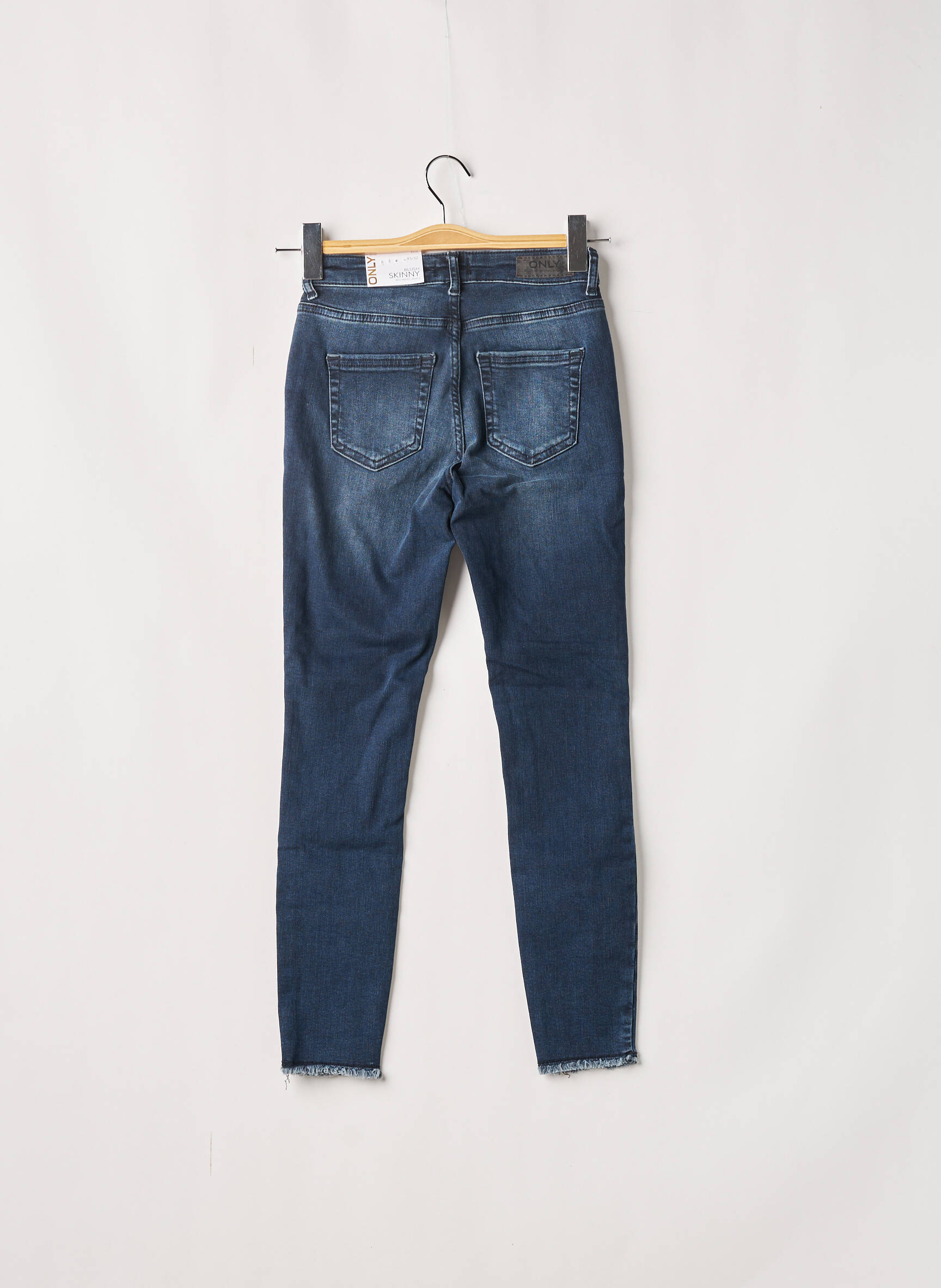 Only Jeans Skinny Femme couleur bleu
