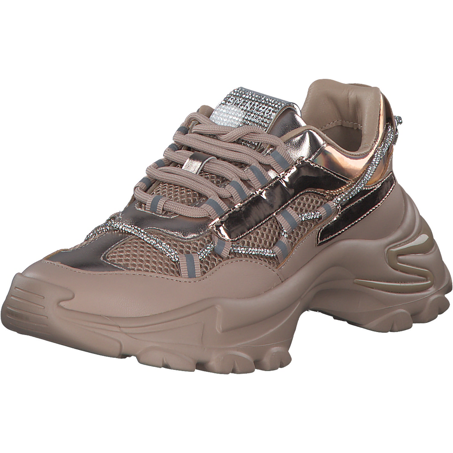 Steve Madden Miracles SM11002303, Schnürschuhe, Damen, Beige