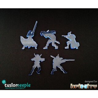 Panoceania Camo silhouettes (5 units)