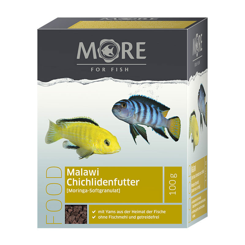 MORE Hauptfutter MORE FOR FISH Malawi Cichlidenfutter 100g