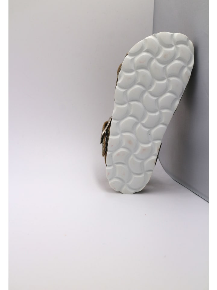 billowy Sandalen JAMES in gold günstig kaufen
