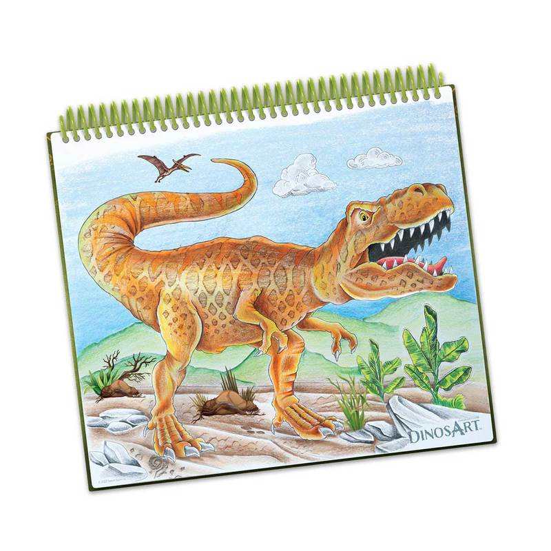 Carnet créatif Sketchbook DinosArt