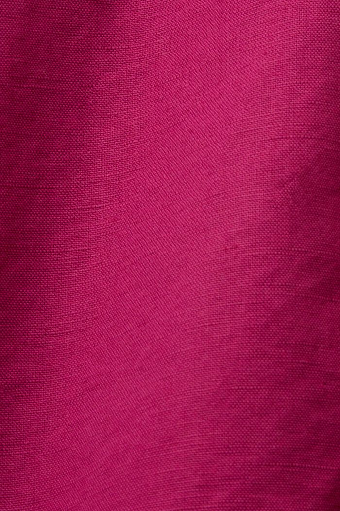 Pull-on-Shorts, Baumwolle-Leinen-Mix