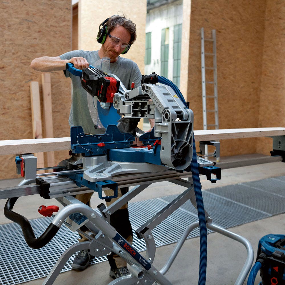 Piła ukosowa BOSCH 18V BITURBO Brushless 305mm Glide Compound Miter Saw Skin - GCM 18V-305 GCD