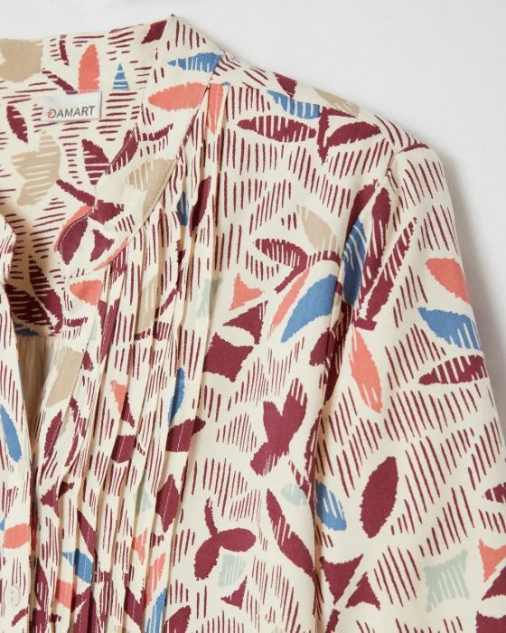 Tunique pure viscose imprimée