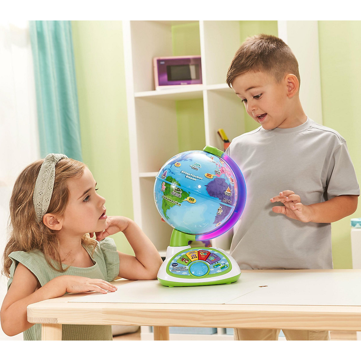 Interaktiver Junior-Globus