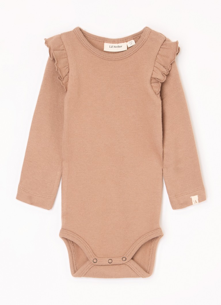 Salopă Lil' Atelier NBFThoro din amestec de bumbac organic