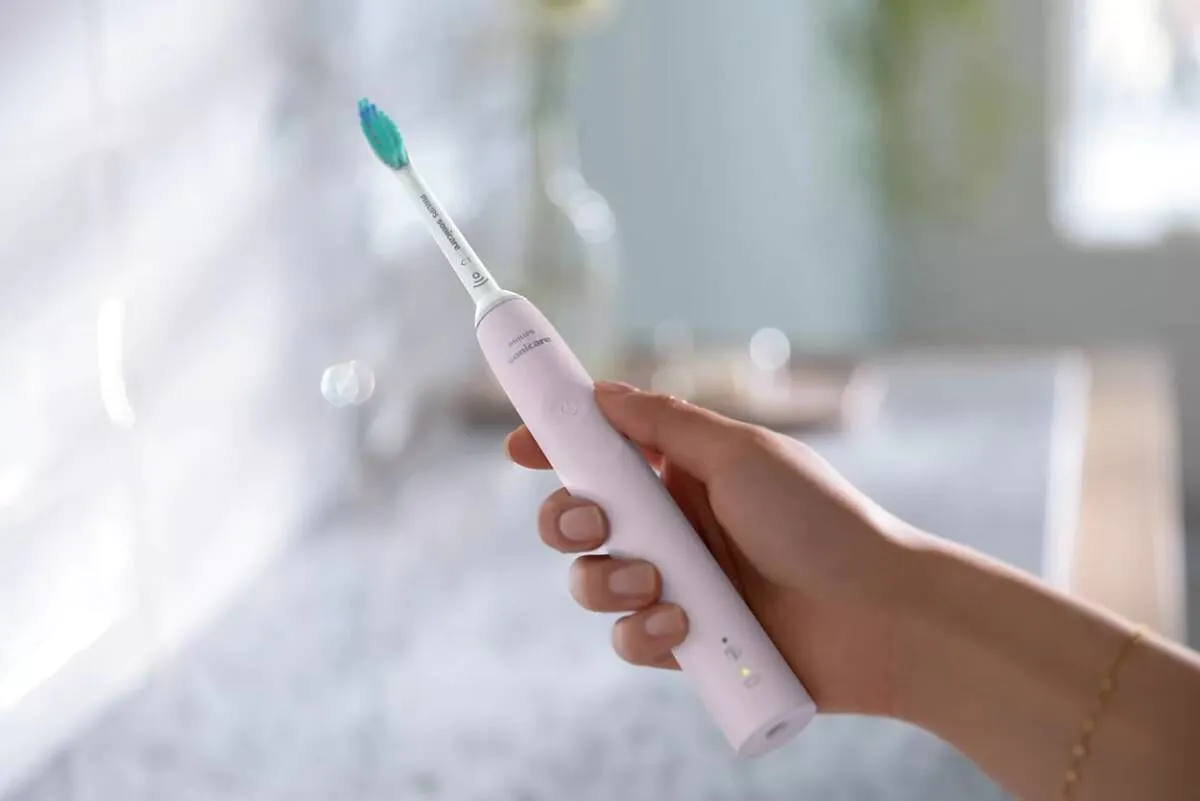 Philips Sonicare + путна футрола серије 3100 розе Hx3673/11