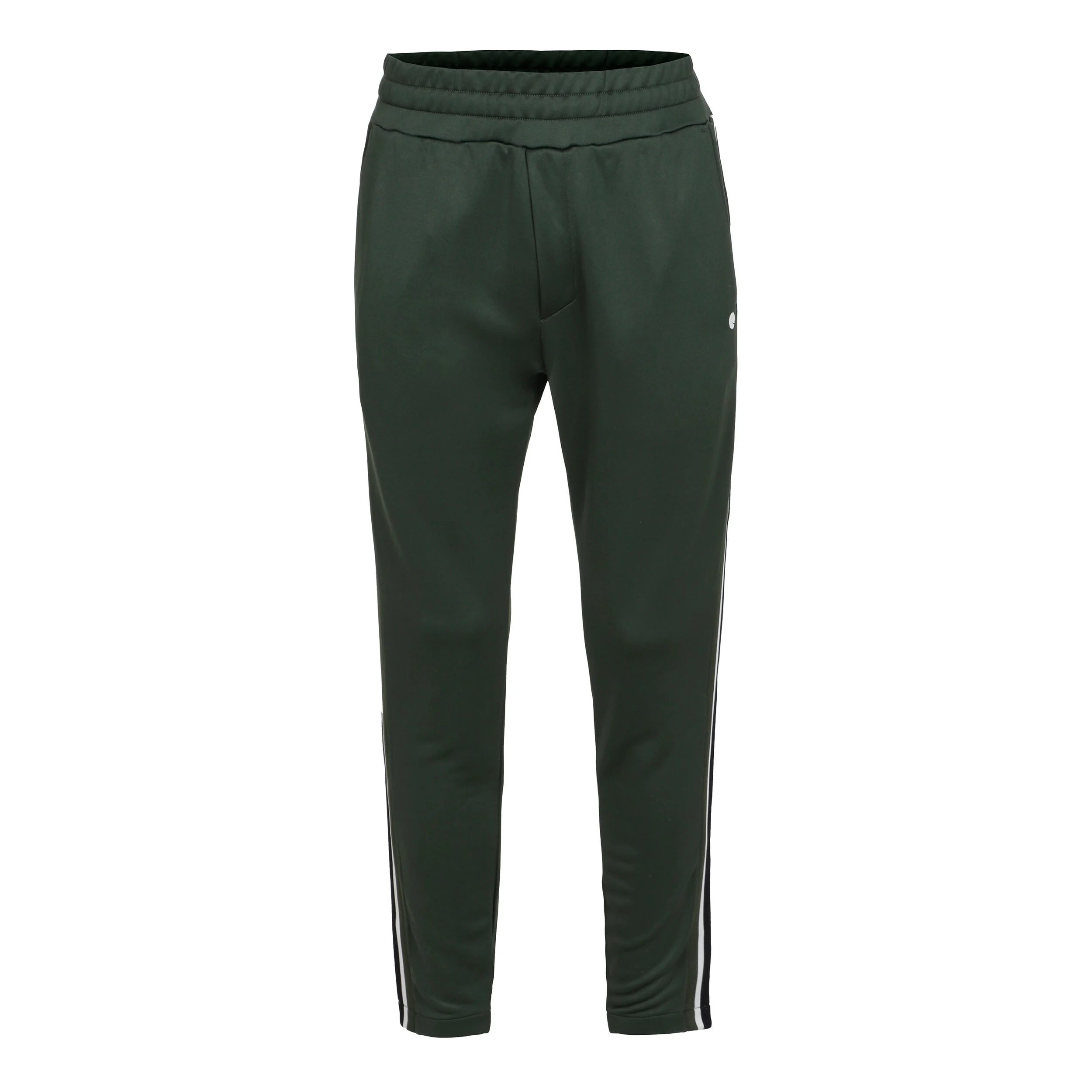 ACE Tapered Trainingshose Herren - Dunkelgrün, Weiß