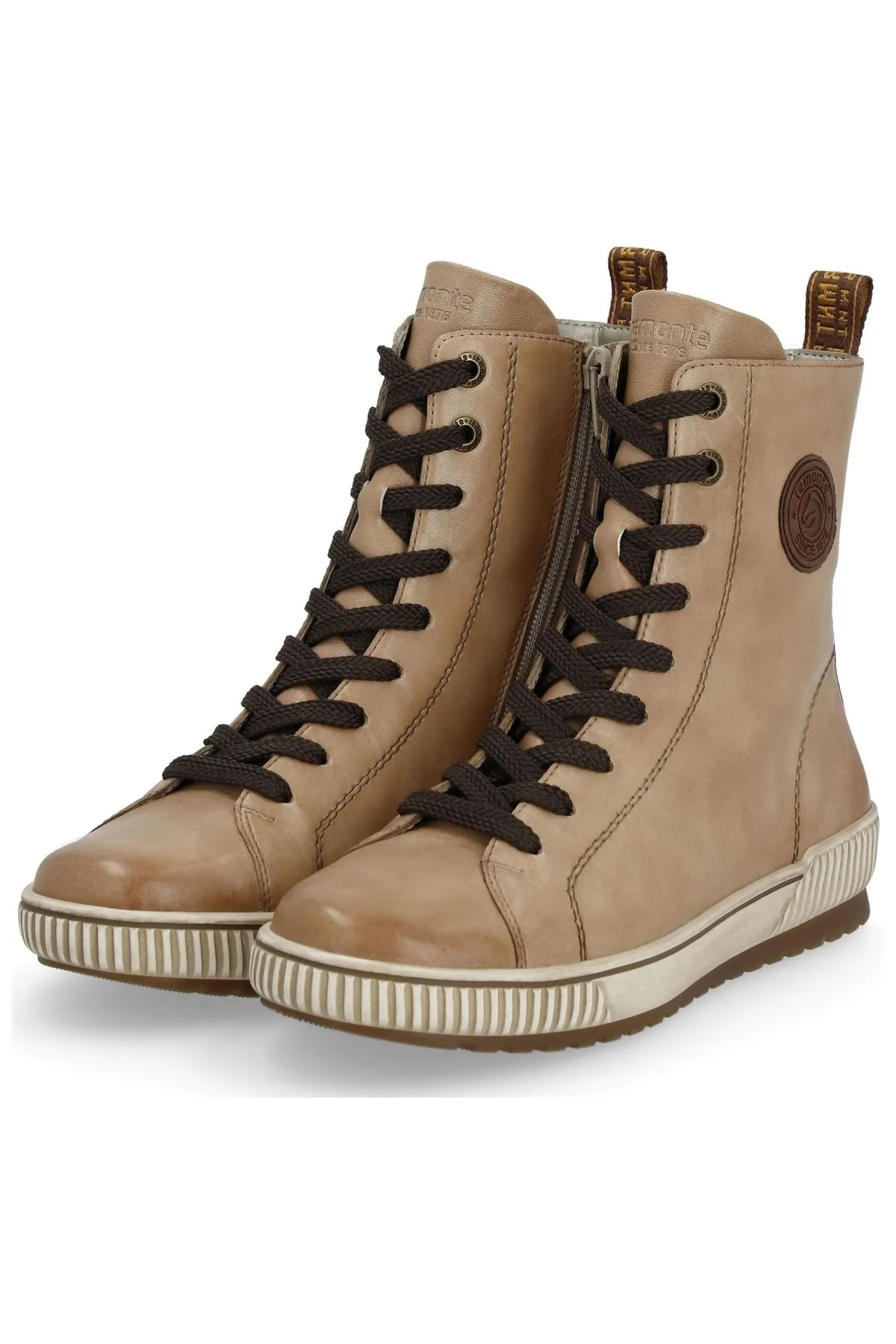 Remonte  Stiefelette - Braun - Flacher Absatz